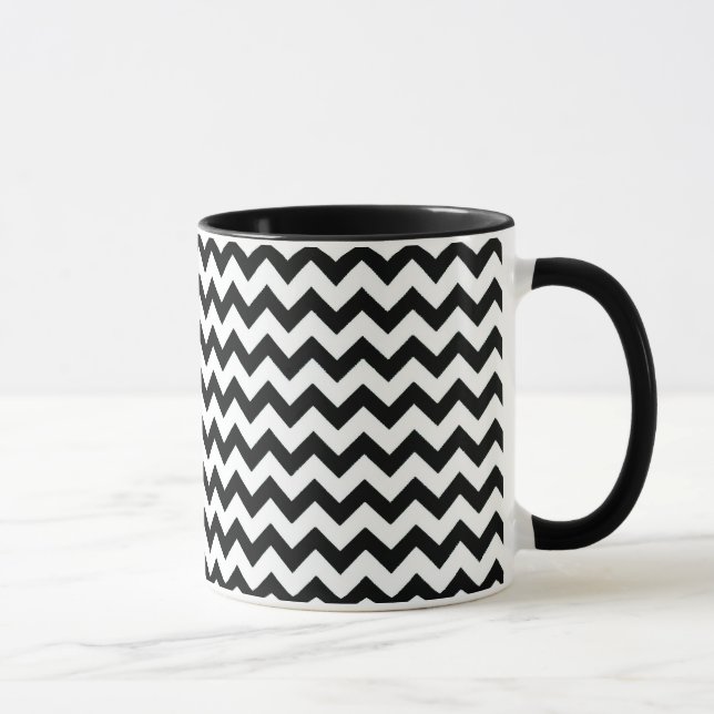 Taza Galones blancos negros (Derecha)