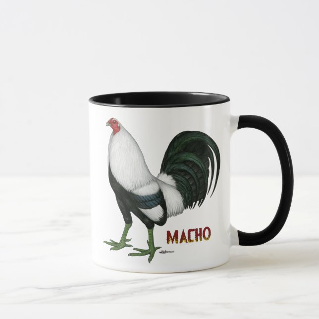 Taza Gamecock Macho Duckwing (Derecha)