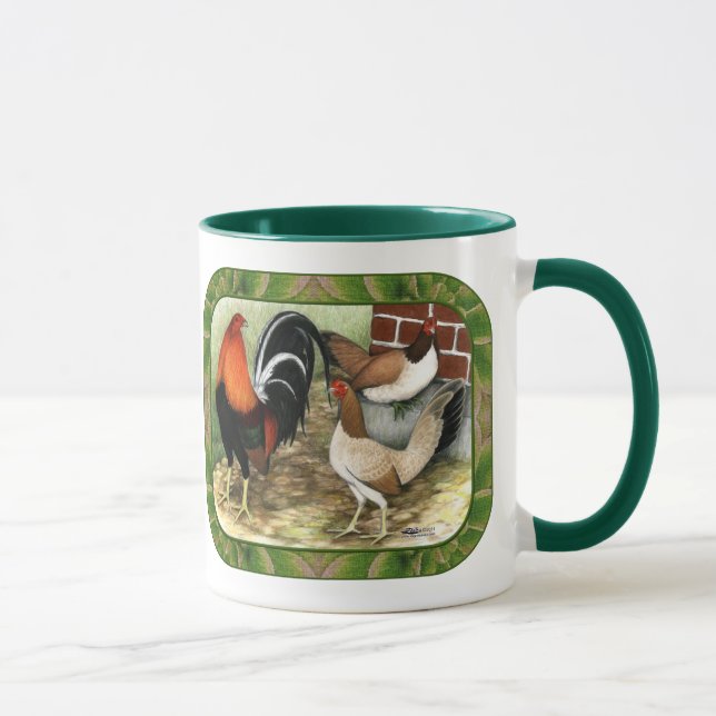 Taza Gamefowl en la granja (Derecha)
