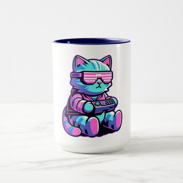 Taza Gamer de gatos de Guay (Centro)