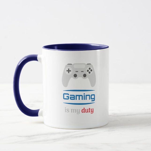 Taza Gaming Is My Duty Gamer Controller (Izquierda)