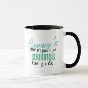 Taza Gammy el nombre, y estropeo del Gam