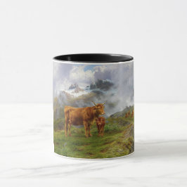 Taza Ganado Highland (por Rosa Bonheur)