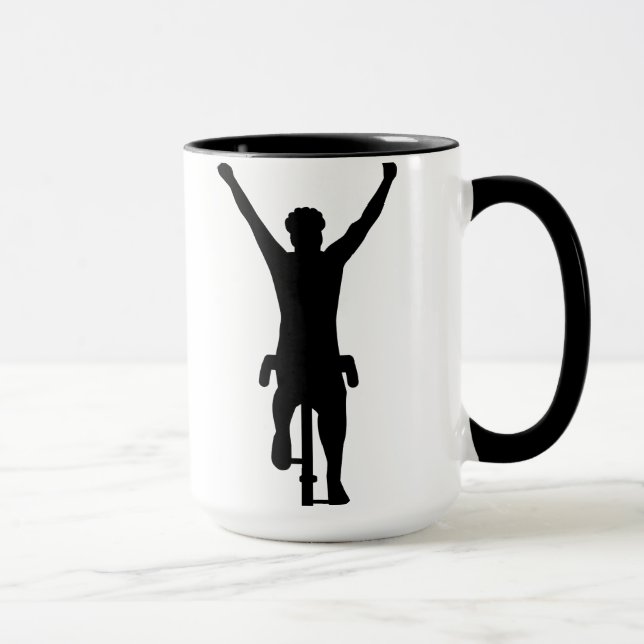 Taza Ganador del ciclista (Derecha)