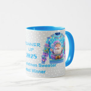 Taza Ganador del concurso de suéteres navideños hortera