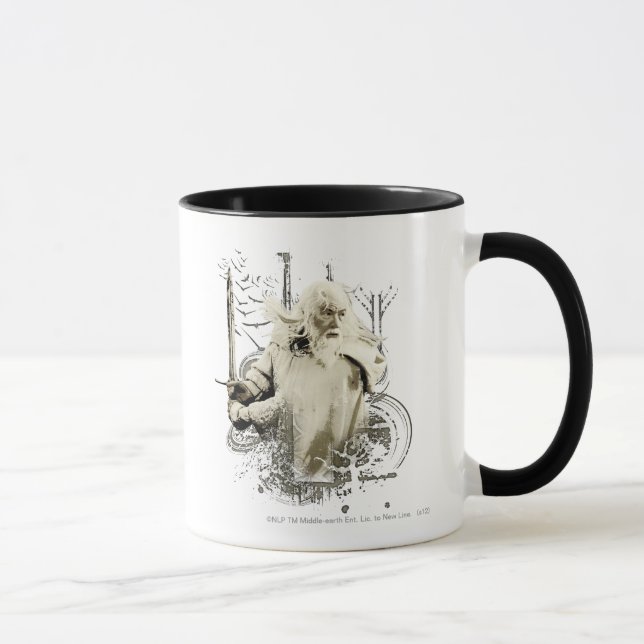 Taza GANDALF™ con colección de vectores de espada (Derecha)
