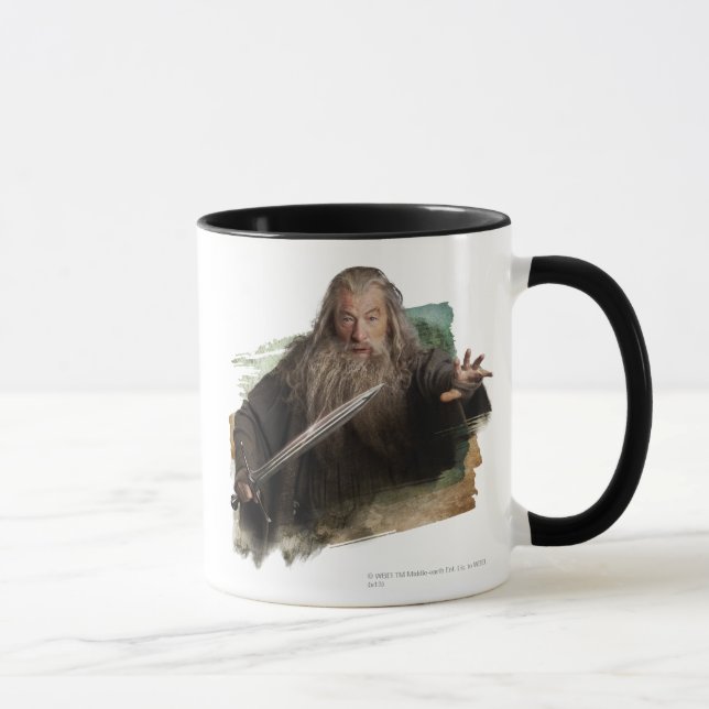 Taza Gandalf con espada (Derecha)
