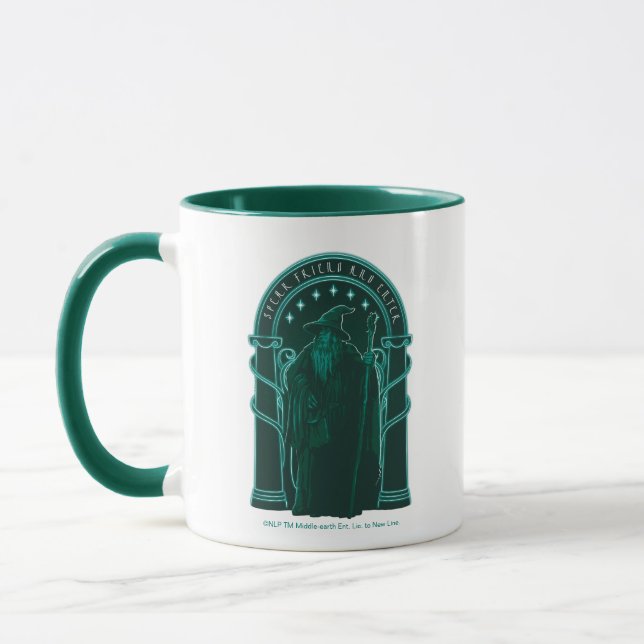 Taza GANDALF™ "Speak Friend And Enter" Doors of Durin (Izquierda)