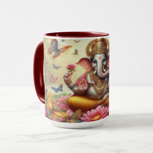 Taza Ganesh Blessing Coffee Mug (Anverso izquierdo)