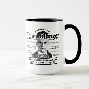Taza Gángster John Dillinger
