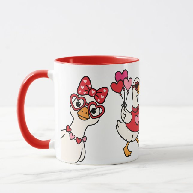 Taza Ganso de San Valentín (Izquierda)