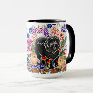 Taza GARDEN FIESTA mug - ver todos los lados
