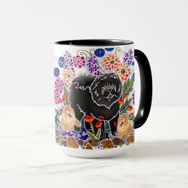 Taza GARDEN FIESTA mug - ver todos los lados (Anverso derecho)