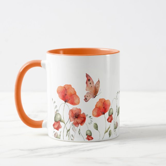 Taza Garden Poppies (Izquierda)