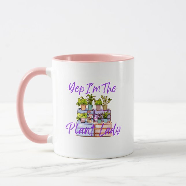 Taza Gardening "Plant Lady" Coffee Mug  (Izquierda)