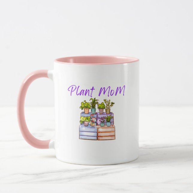 Taza Gardening "Plant Mom" Coffee Mug  (Izquierda)
