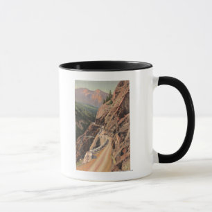 Taza Garganta de Uncompahgre y millón de carreteras de