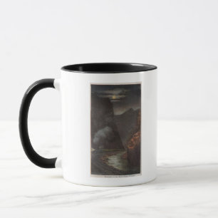 Taza Garganta real, CO - opinión del claro de luna del