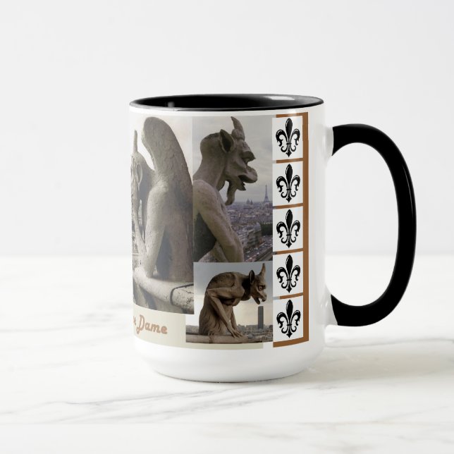 Taza Gargoyles de la catedral de Notre Dame - (Derecha)