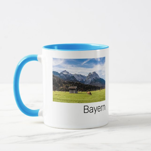Taza Garmisch Partenkirchen Alpes Bavaria Alemania (Izquierda)