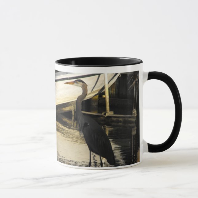 Taza Garza de gran azul (Derecha)
