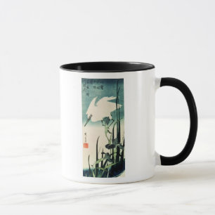 Taza Garza e iris blancos