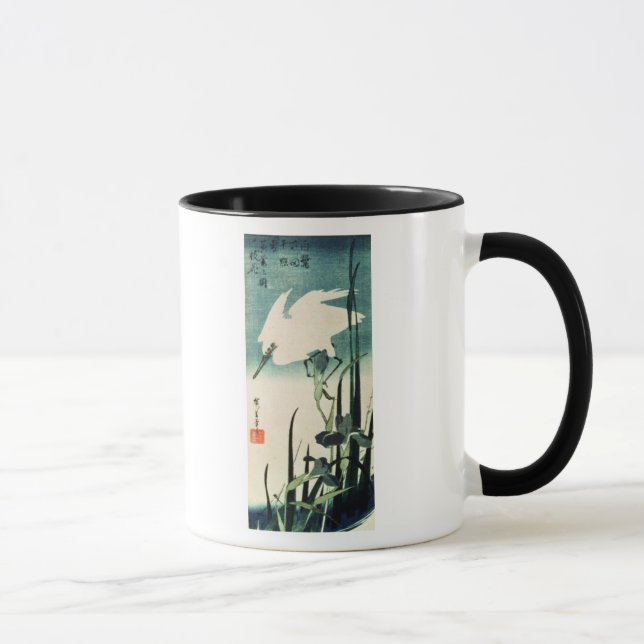 Taza Garza e iris blancos (Derecha)