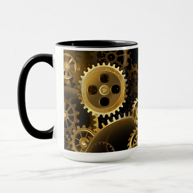 Taza Gases de bronce de vapor sin soldadura (Izquierda)