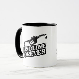 Taza Gasolina para Siempre – Mecánico y Entusiasta de A
