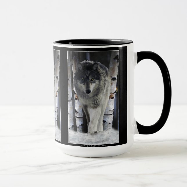 Taza GASTOS GRIS WOLF Wildlife Gig Mugs (Derecha)