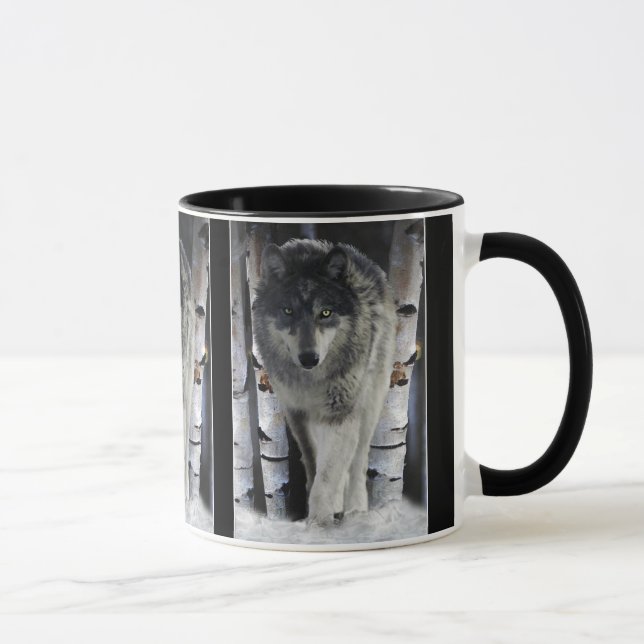 Taza GASTOS GRIS WOLF Wildlife Gig Mugs (Derecha)