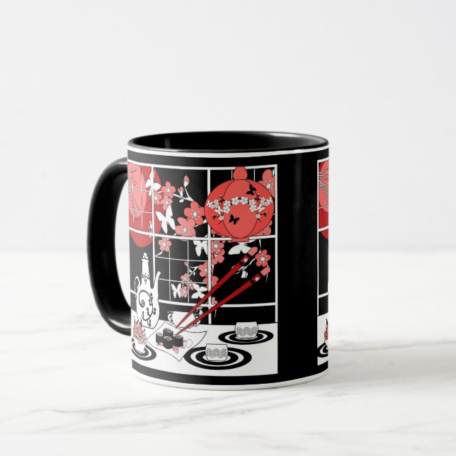 Taza Gastronomía de Japón (Anverso izquierdo)