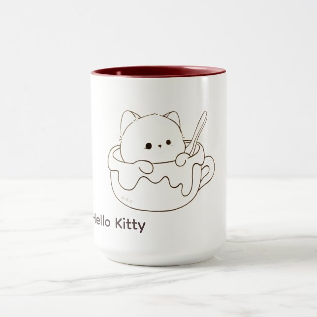 Taza Gatito Adorable (Centro)