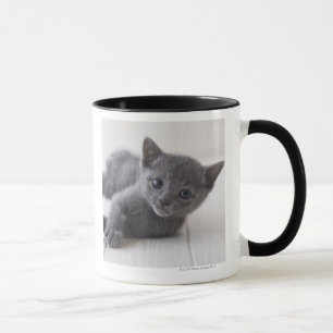 Taza Gatito azul ruso