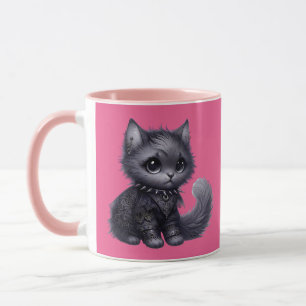 Taza Gatito de Gótico suave
