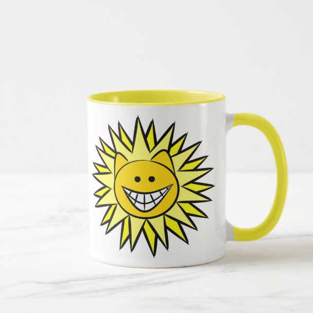 Taza Gatito de la sol (Derecha)