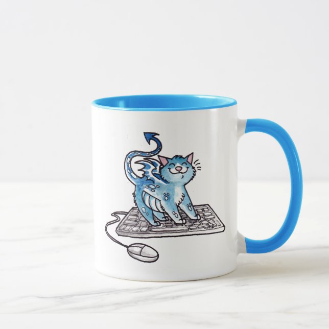 Taza Gatito del dragón (Derecha)