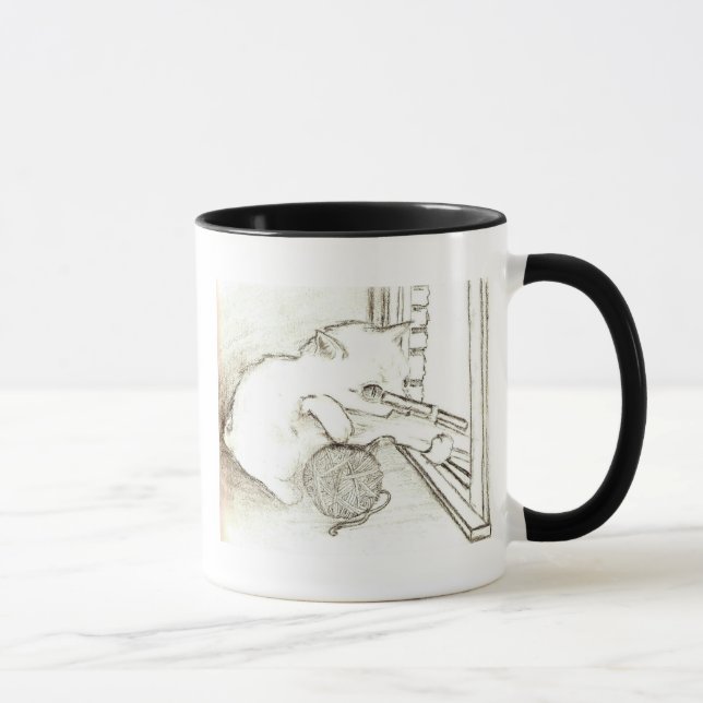 Taza Gatito del francotirador (Derecha)