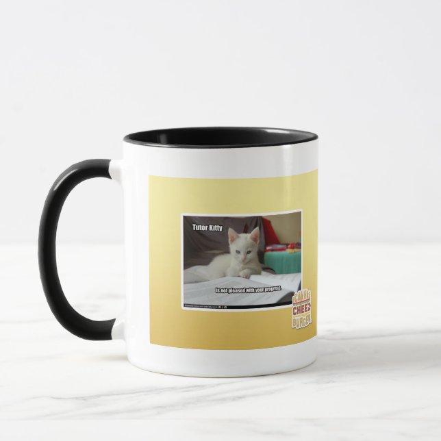Taza Gatito del profesor particular (Izquierda)