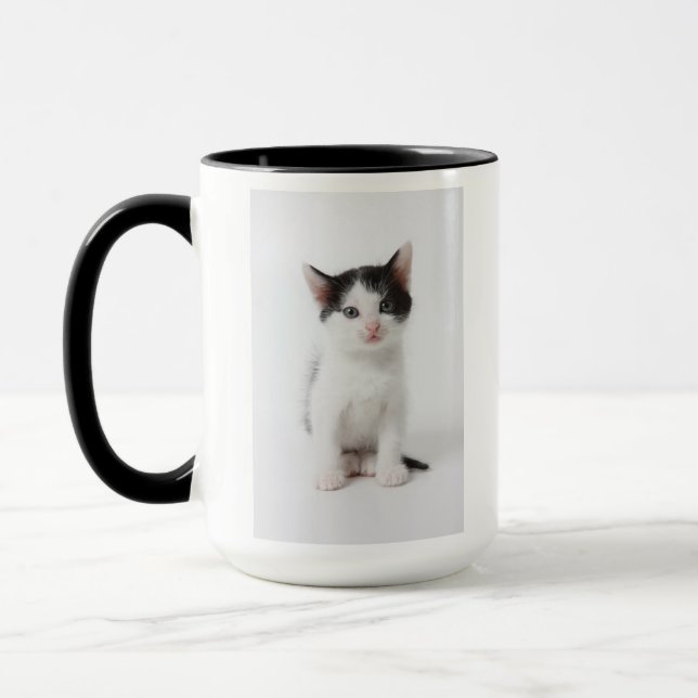 Taza Gatito manchado negro (Izquierda)