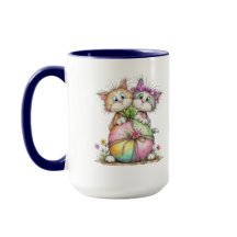 Gatitos Adorables Sosteniendo Arte de Regalo de Co