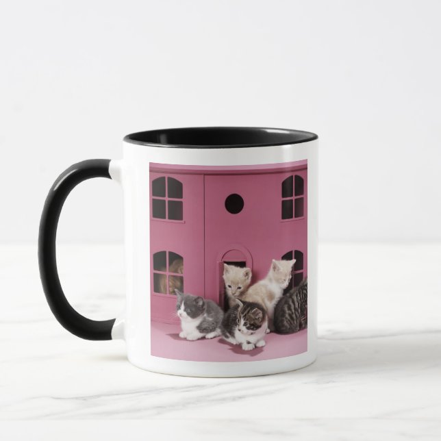 Taza Gatitos en la casa de muñeca (Izquierda)