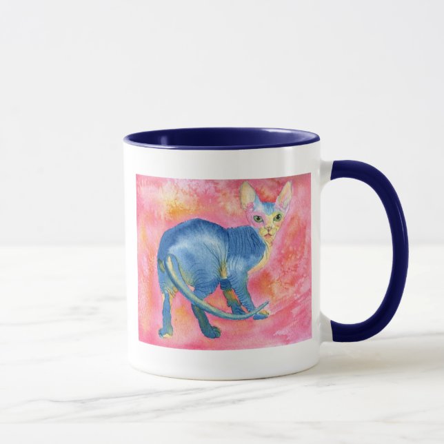 Taza Gato 7 de Sphynx (Derecha)