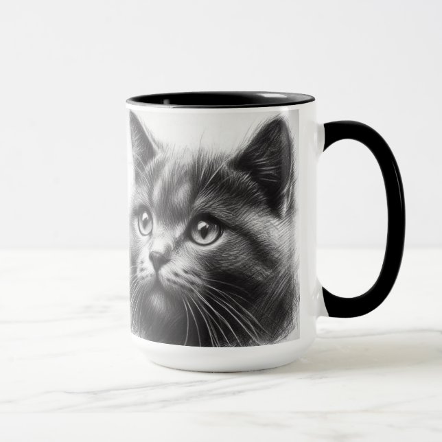 Taza Gato Amantes Delights Mug (Derecha)