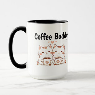 Taza Gato Amigo del Café