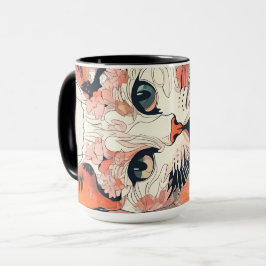 Taza Gato artístico