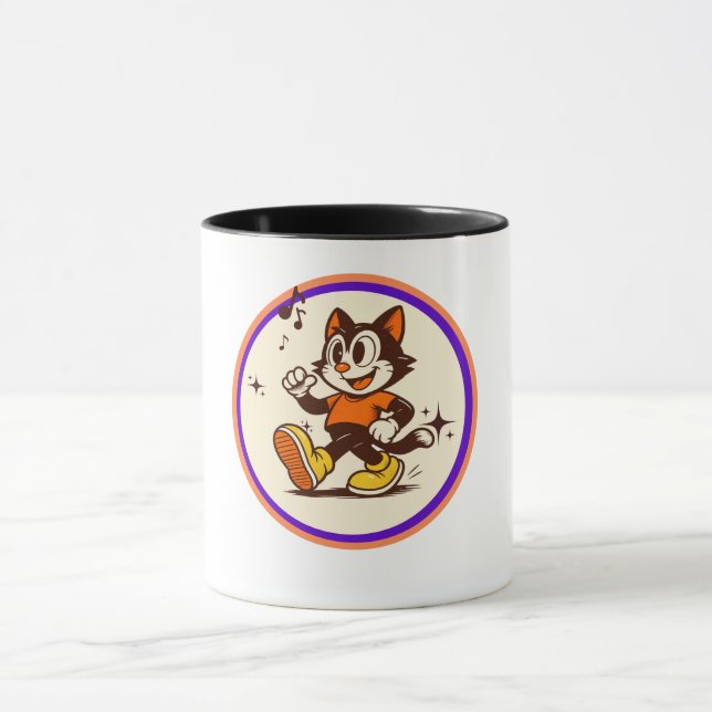 Taza Gato Bailarín (Centro)