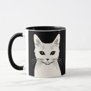 Taza Gato blanco