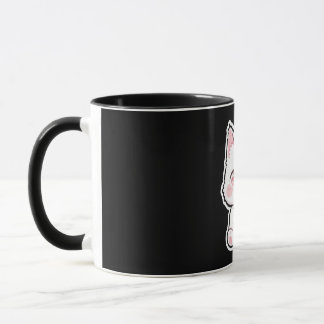 Taza Gato blanco encantador
