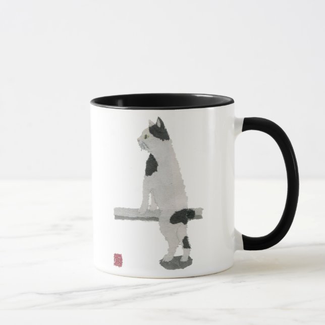 Taza Gato Bobtail japonés (Derecha)